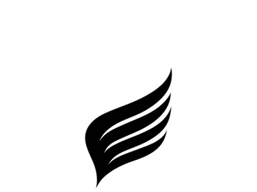 Wing illustration logo and symbol vector preview picture