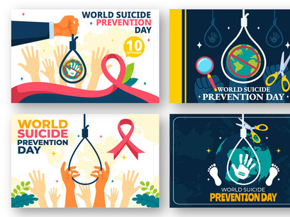 13 World Suicide Prevention Day Illustration