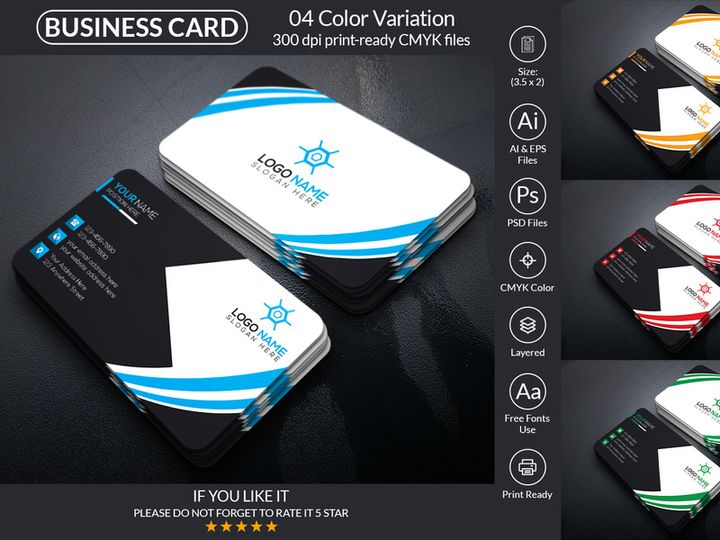 Creative Business Card Design Template