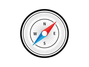 Compass icon illustration design preview picture