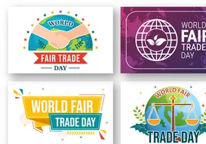 12 World Fair Trade Day Illustration