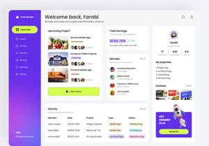 Task Minder - Project Management Dashboard