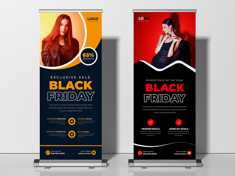 Black Friday Sale Roll Up Banner Ver-1