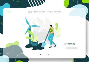 Ecology sets Illustration