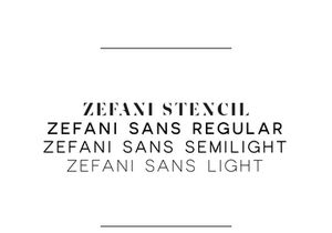 Zefani - Free Type Family