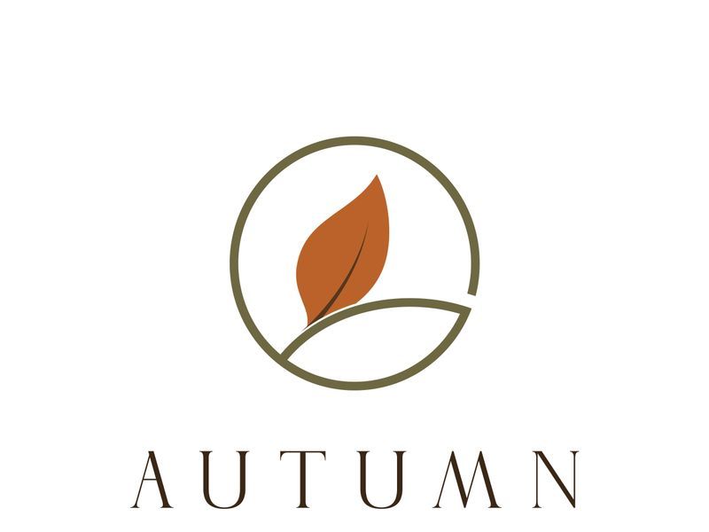 Autumn logo design