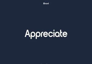 iBrand - Logo Font