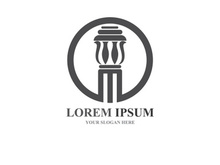 column Logo and symbol Template