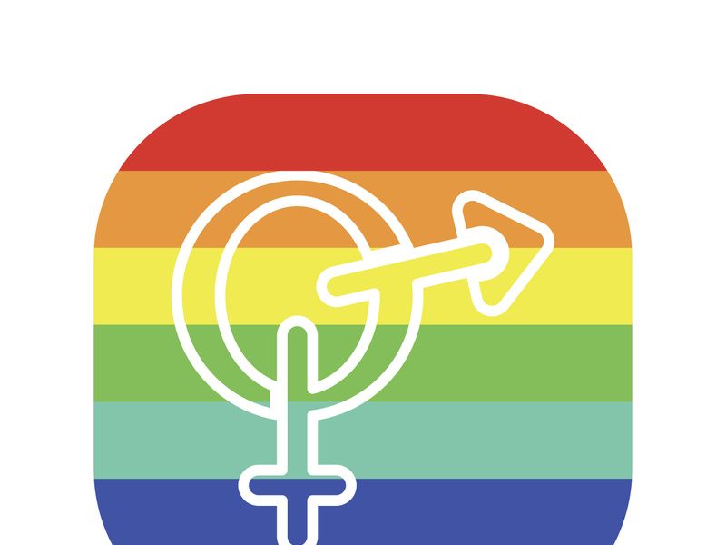 Gender logo design