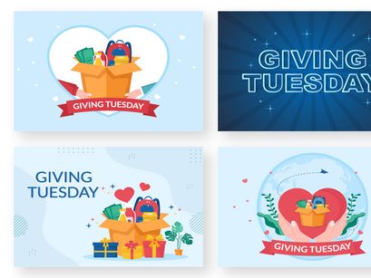 13 Giving Tuesday Celebration Illustration