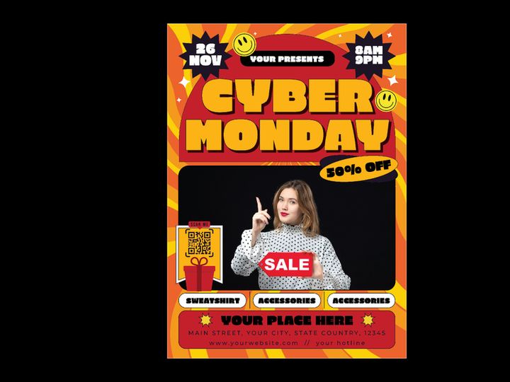 Cyber Monday Flyer