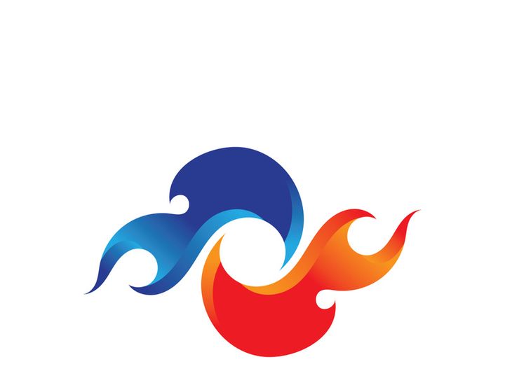Fire flame vector illustration design