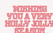 Holly Jolly - Display Font