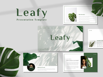 LEAFY - Creative & Business Google Slides Template preview picture