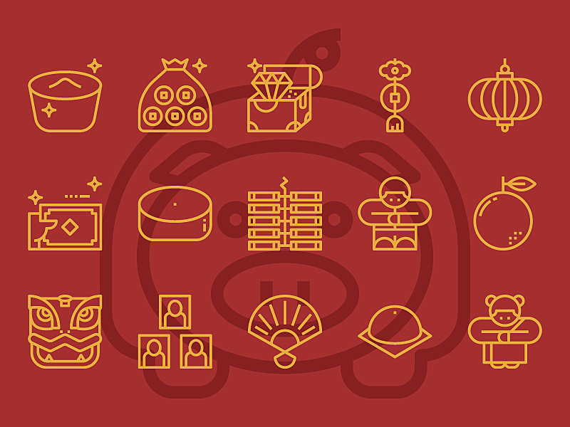 Free Chinese New Year Icons