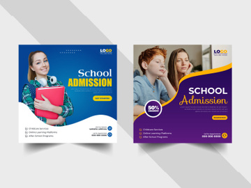 Back to School Social Media Post Ver-5 preview picture