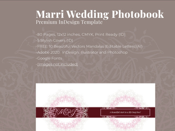 MARRI WEDDING PHOTOBOOK (12x12) preview picture