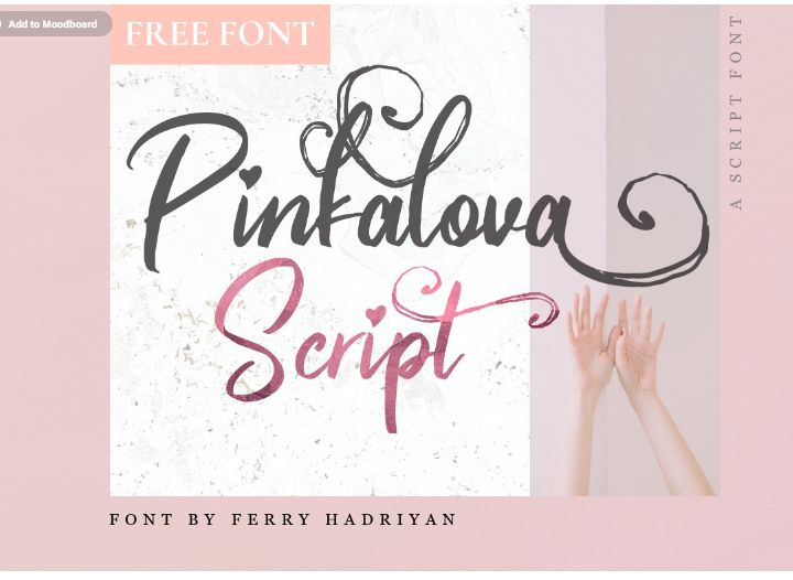 Pinkalova Free Font