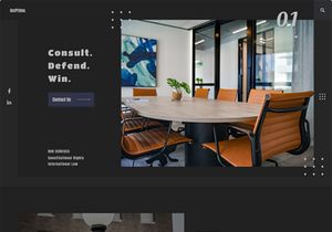 Lex Prime - Lawyer & Attorney - Web Theme for Figma