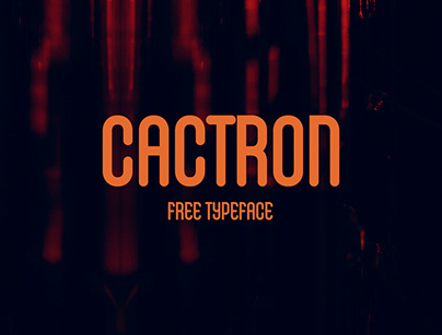 Cactron - Font