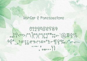 Abighail - Nature Script Font