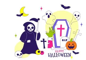 10 Halloween Festive Illustration