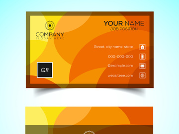 10 Creative and modern corporate business card template preview picture