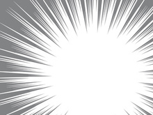 Speed Lines Comic Book Design Element Vector Illustration