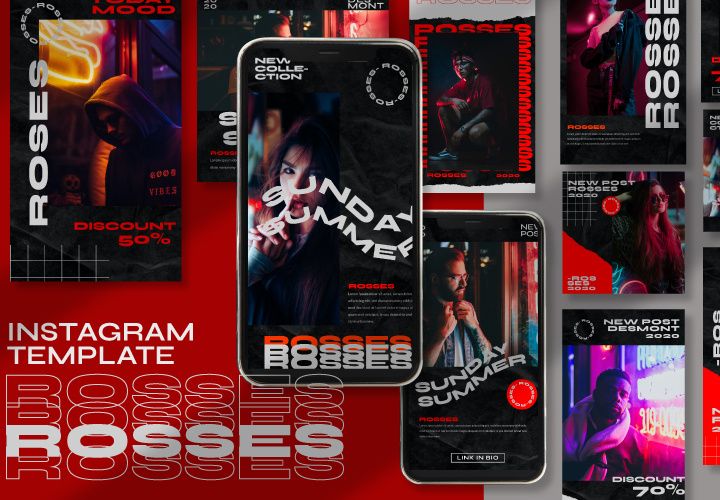 Rosses Instagram Template