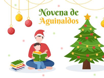 10 Novena De Aguinaldos Holiday Illustration