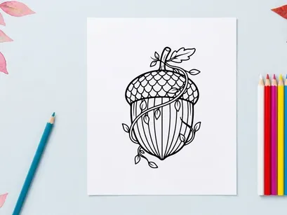 Cute cartoon ladybug illustration. Playful insect design for childrens decor and educational materials