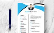 Modern Resume CV Template Ver-6