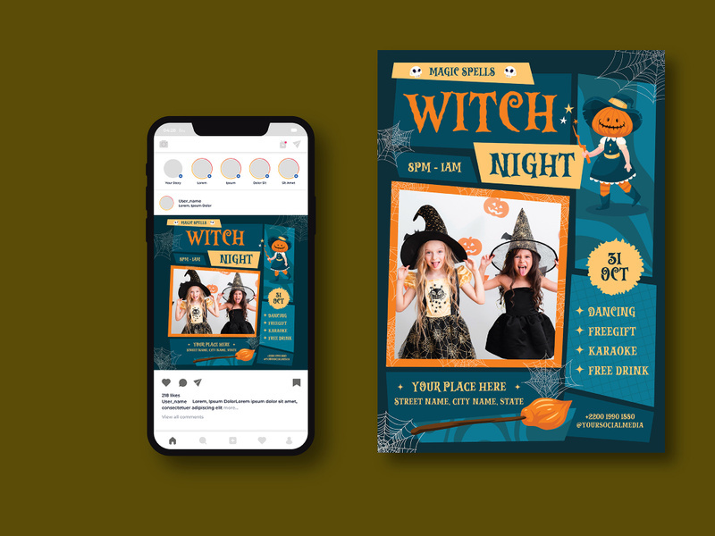 Witch Night Flyer