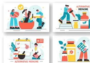 11 Alternative Medicine Illustration