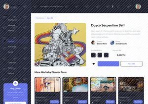Enefthi - NFT Marketplace Dashboard
