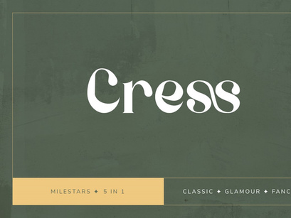 Milestone Modern Classic Font