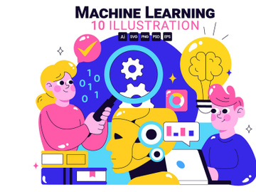 10 Machine Learning Illustration preview picture