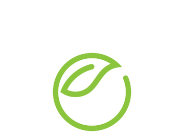 Logos of green Tree leaf ecology nature element vector preview picture