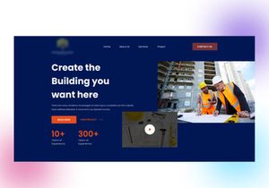 Constructing buildings Company UI KIT