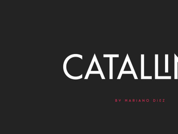 Catallina | Free font preview picture