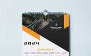 Wall Calendar 2024 Template