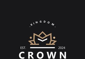 Crown logo simple design template. Vintage Crown Logo Royal King Queen concept symbol icon