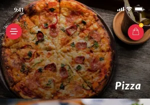 Cheeza Pizza App - UI Kit