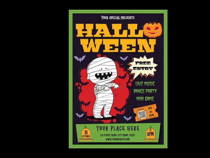 Halloween Day Flyer