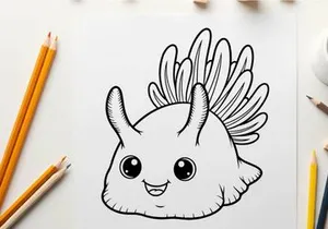 Cute smiling unicorn head mascot vector illustration