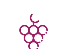 Grape logo images illustration design