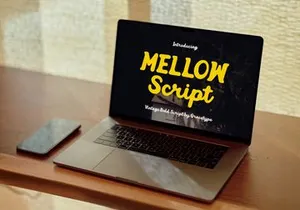 Mellow Script | Vintage Bold Script