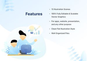 Harubiru - Work Team Company Illustration