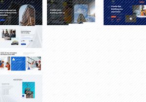 Constructing buildings Company UI KIT
