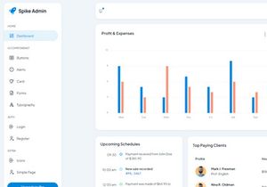 Spike Nextjs Free Admin Dashboard Template